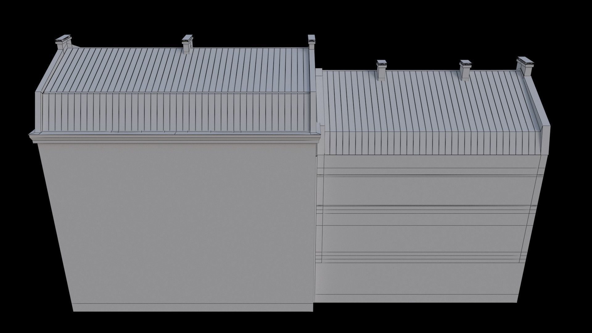 BuildingResidentialA 3D model_7