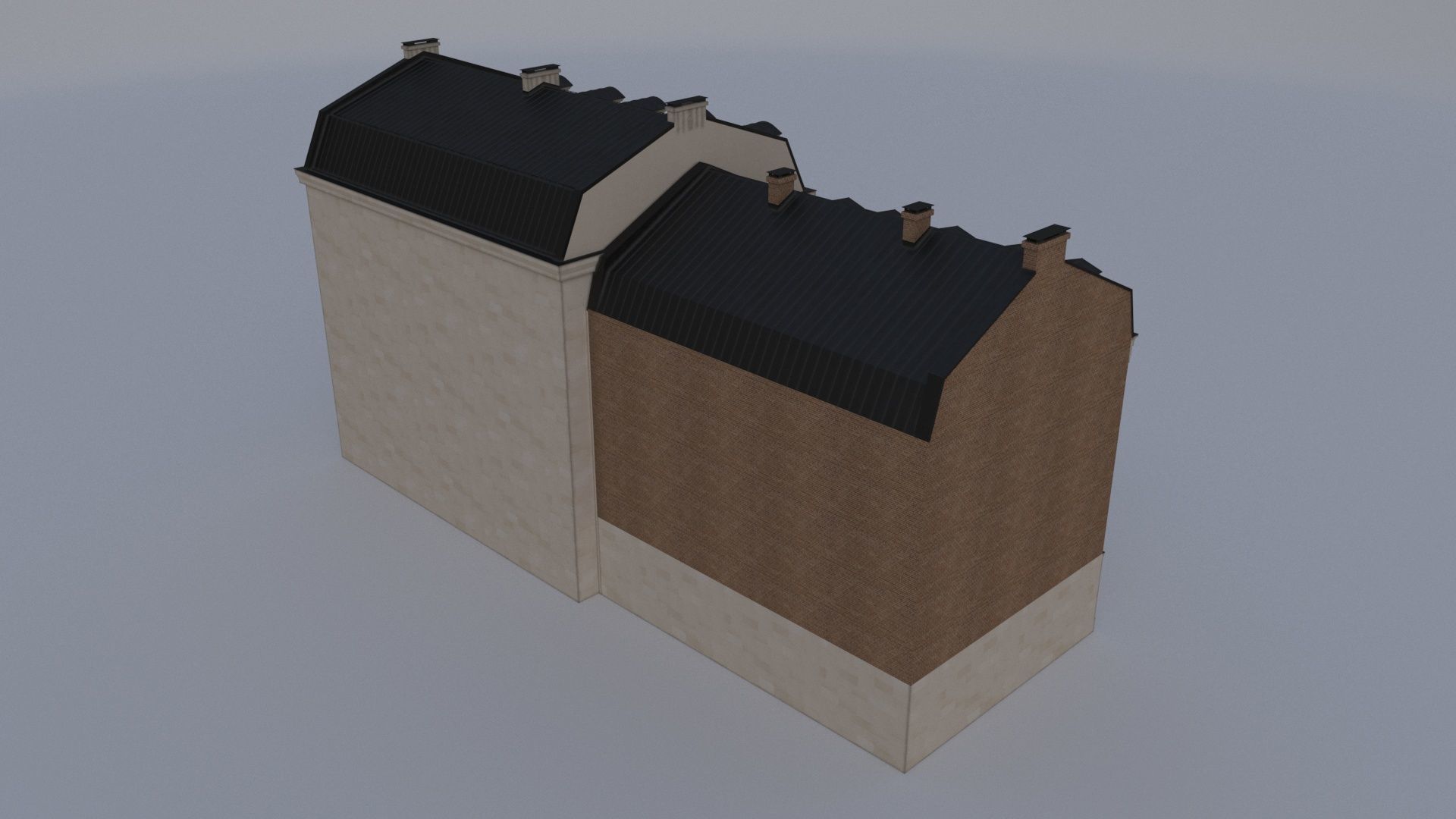 BuildingResidentialA 3D model_3
