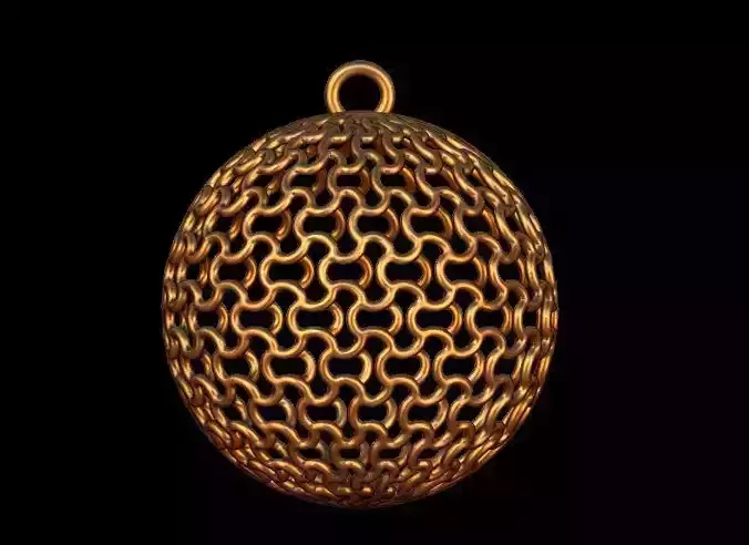 Christmas Decoration Ball 3D print model