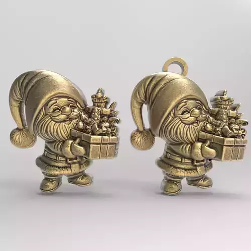 sanda with christmasgift