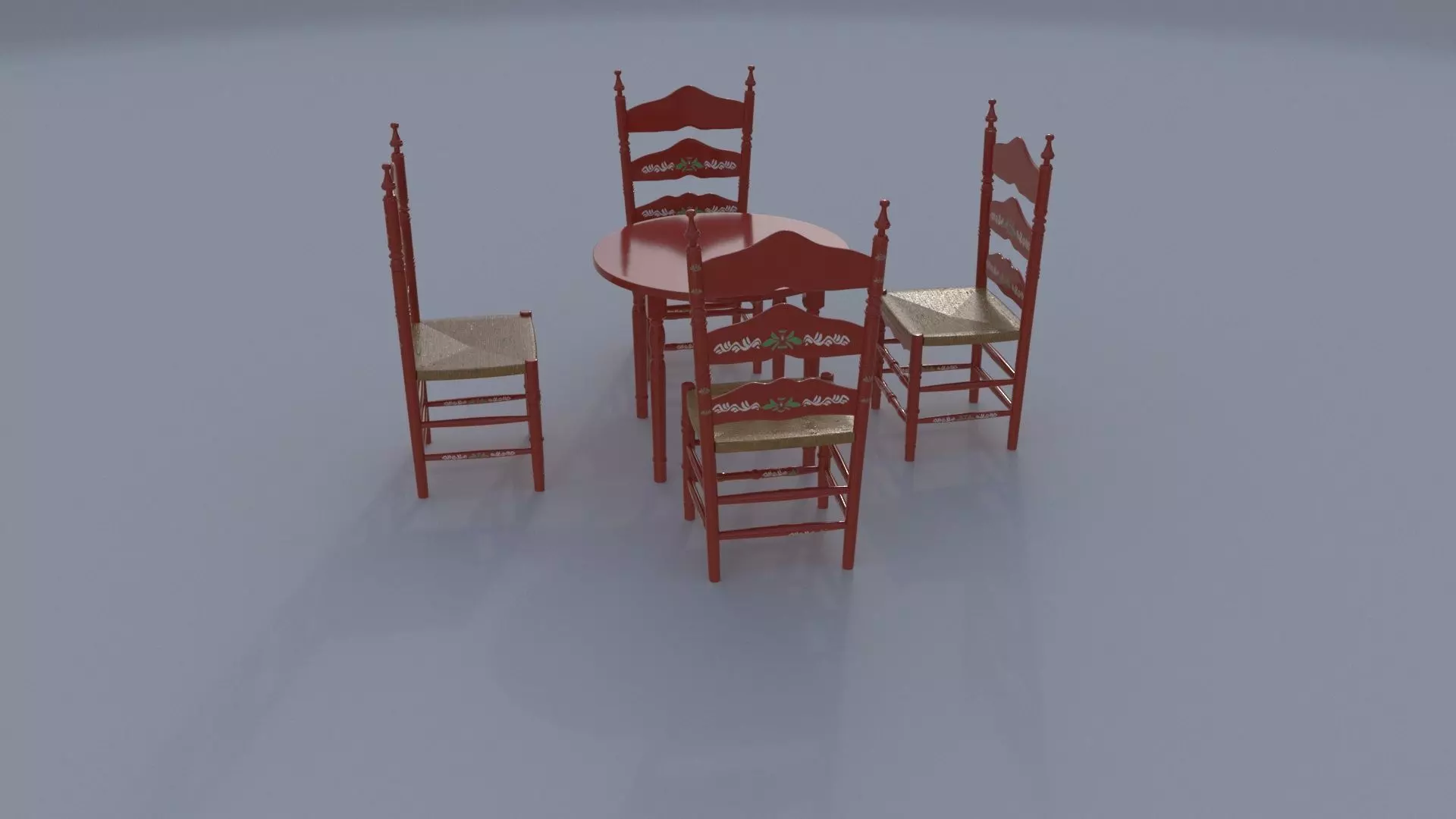 chairstablesetB 3D model_0