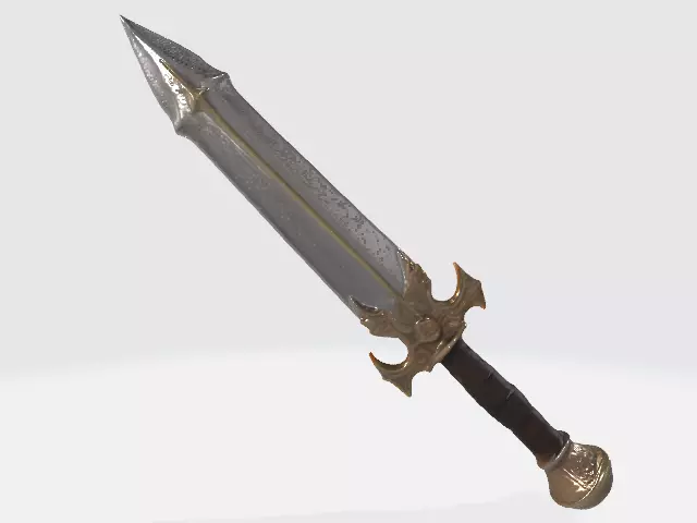 Sword 3D model_0