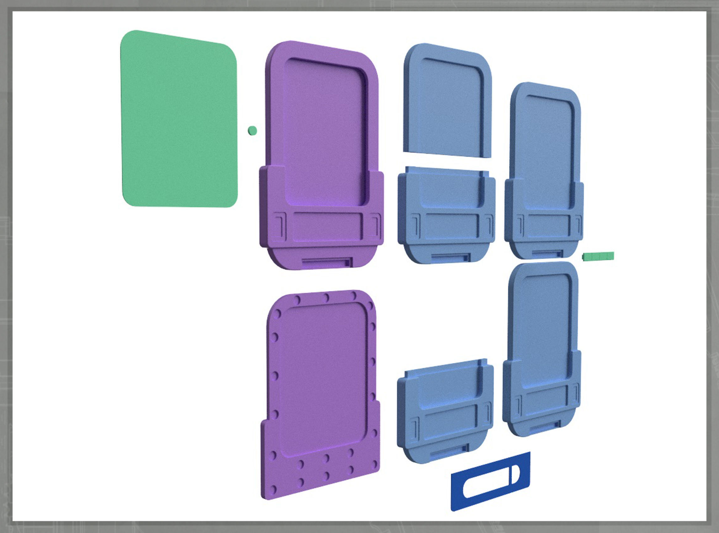 Alt Universe PADD Lower Decks 3D print model_4