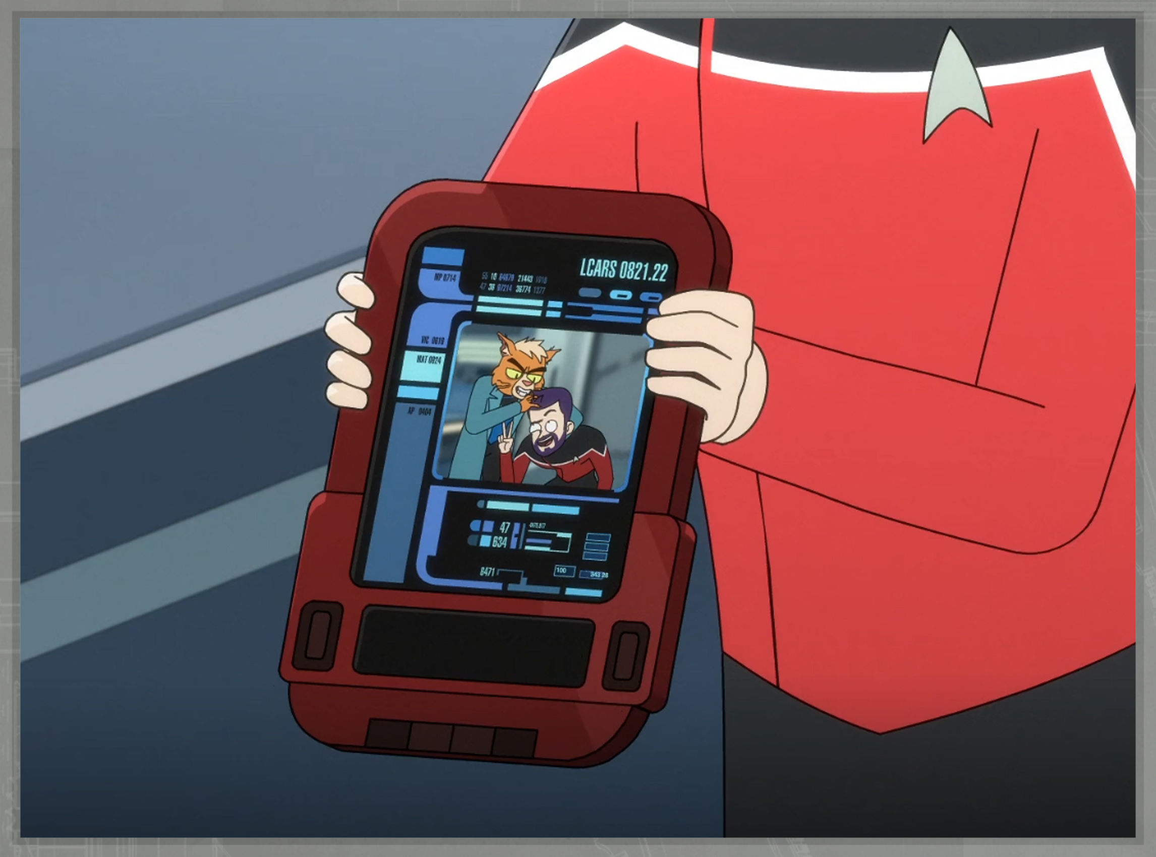 Alt Universe PADD Lower Decks 3D print model_7