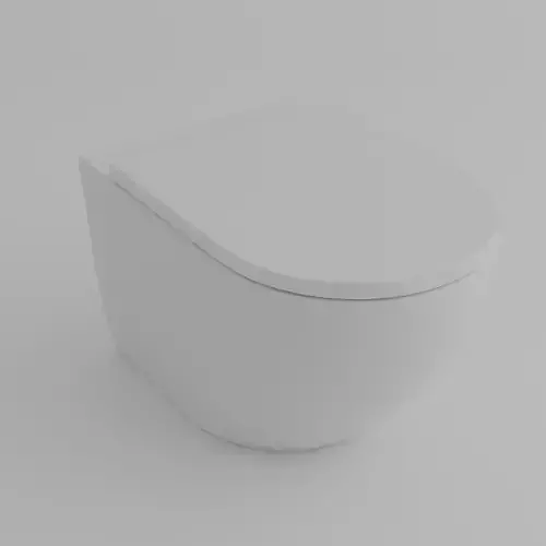  Mounted Urinal - High-Quality Architectural Asset