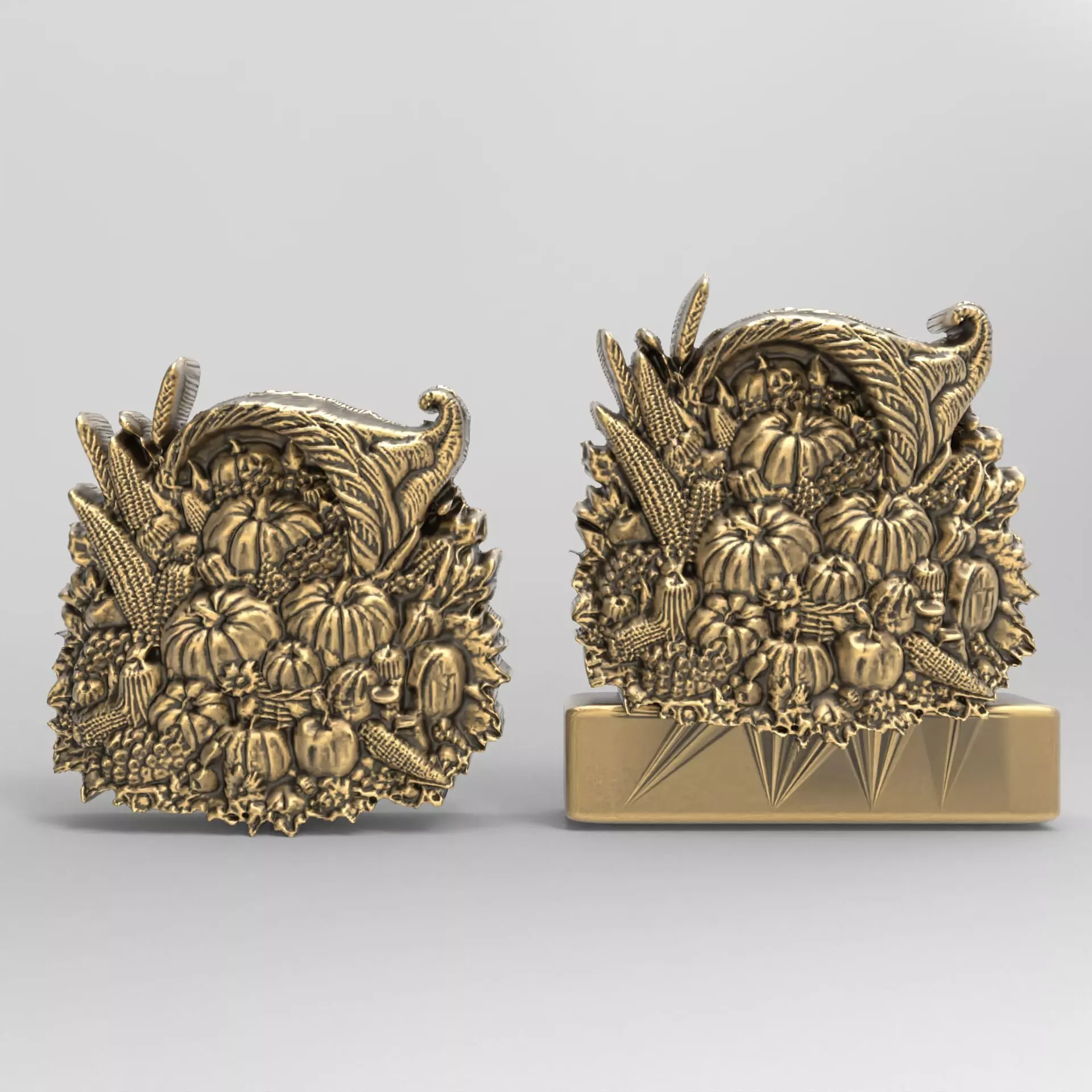 happy thanks giving decor 3D print model