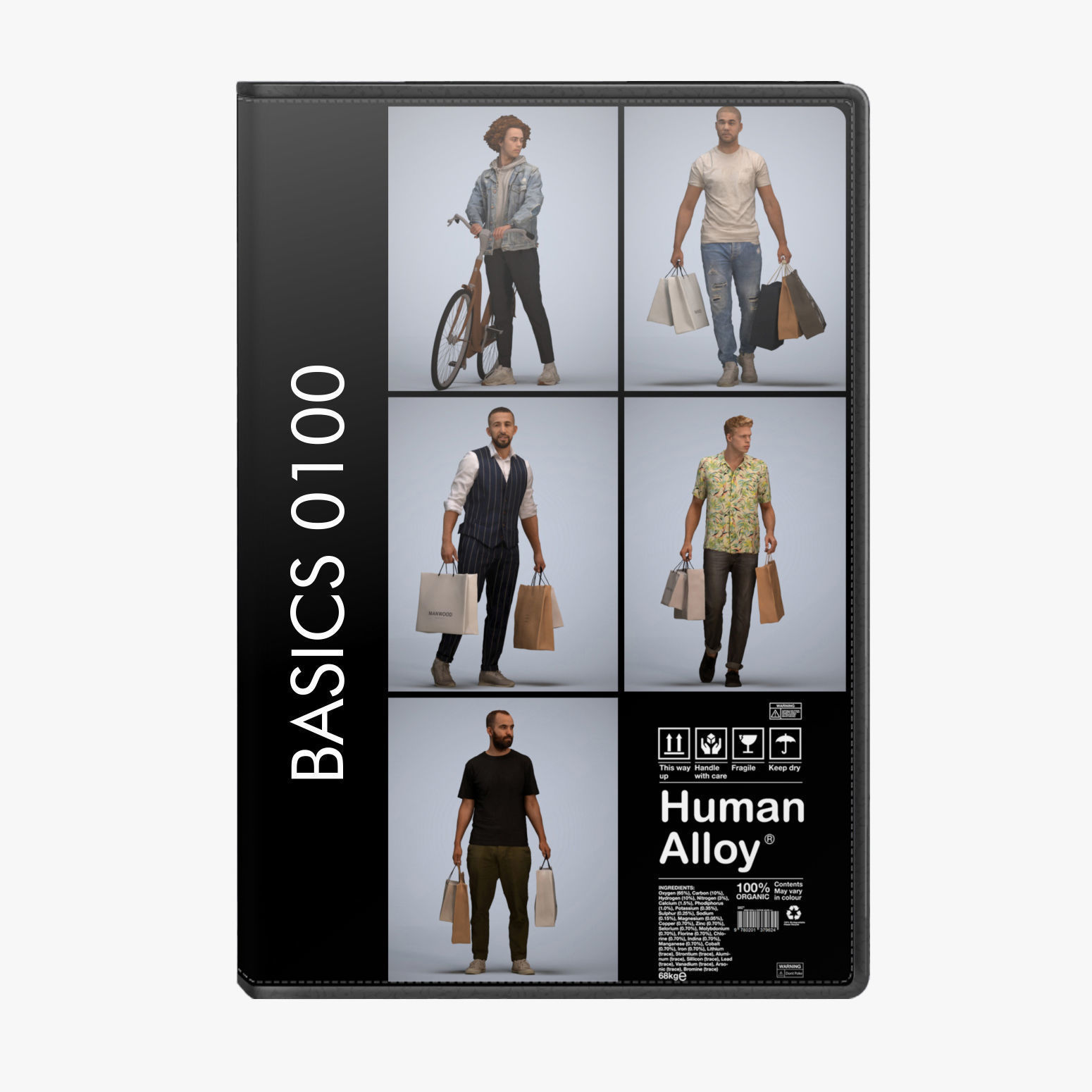 250 People 50pct Discount - Library 2 - Basics0051 - Basics0100 3D model_50