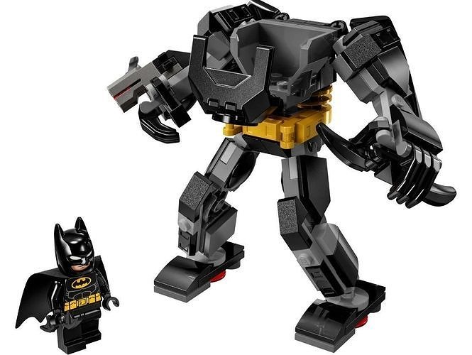 PixelBricks3D - LEGO Batman - Mach Armor 3D print model