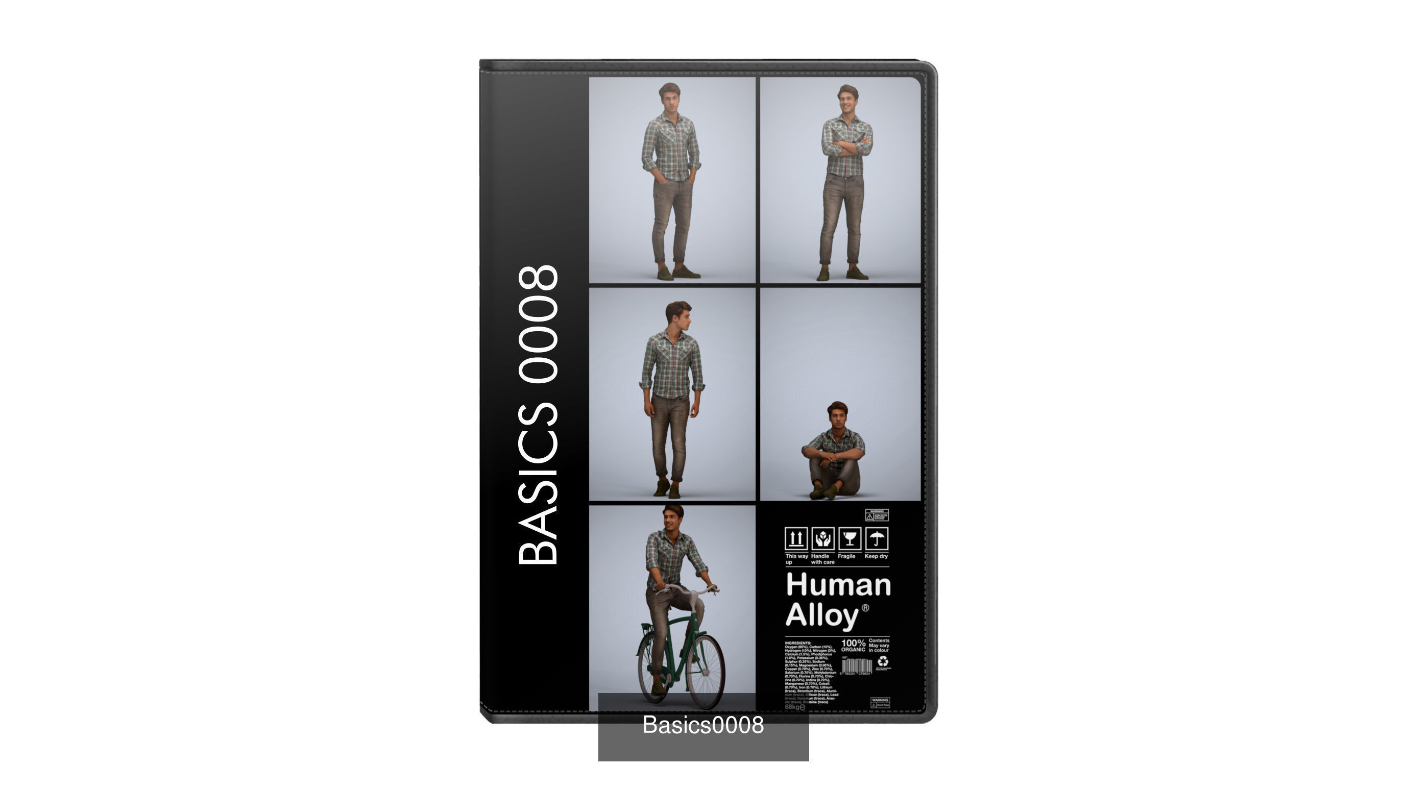 250 People 50pct Discount - Library 1 - Basics0001 -Basics0050 3D Model Collection_19