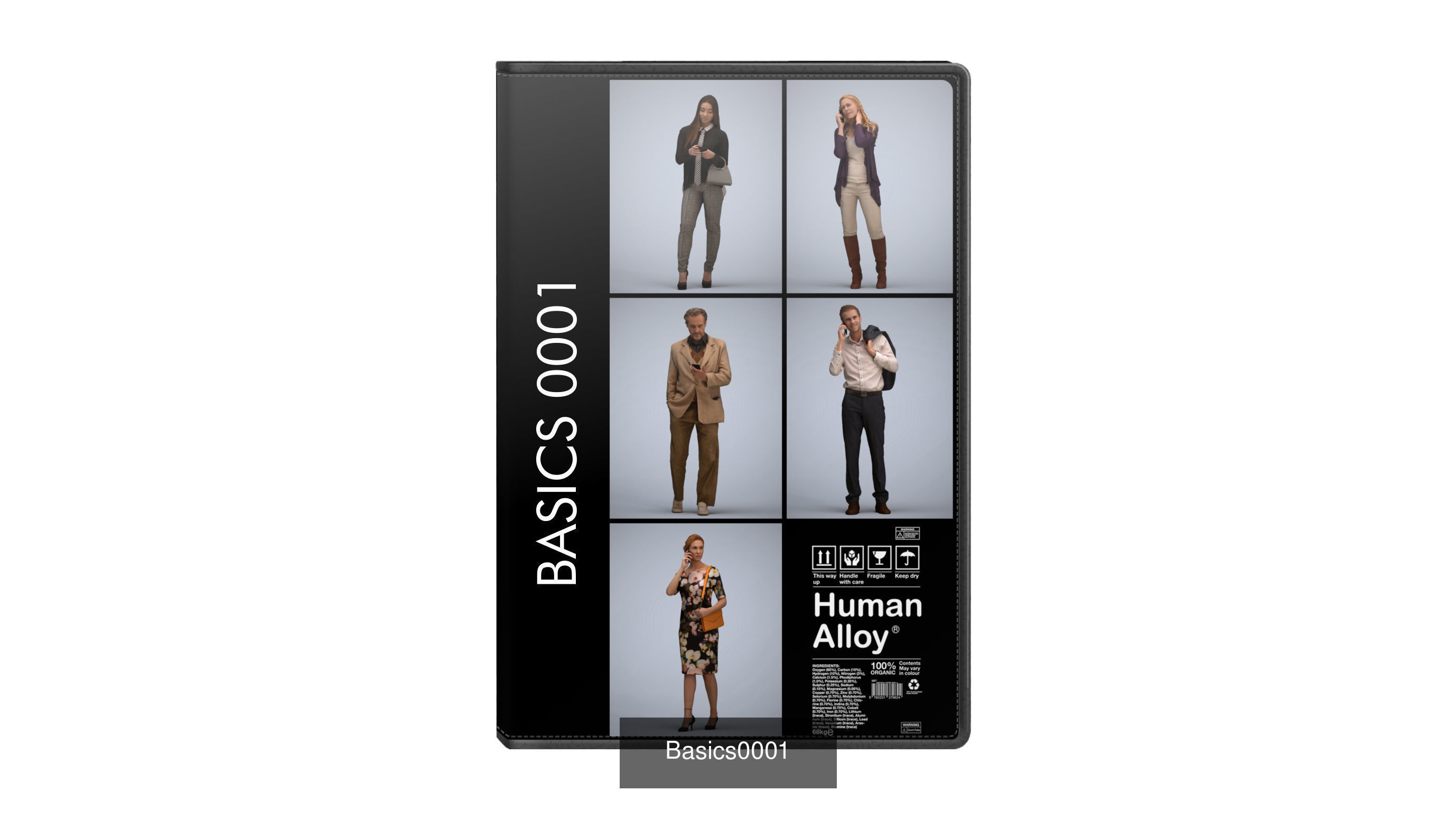 250 People 50pct Discount - Library 1 - Basics0001 -Basics0050 3D Model Collection_5