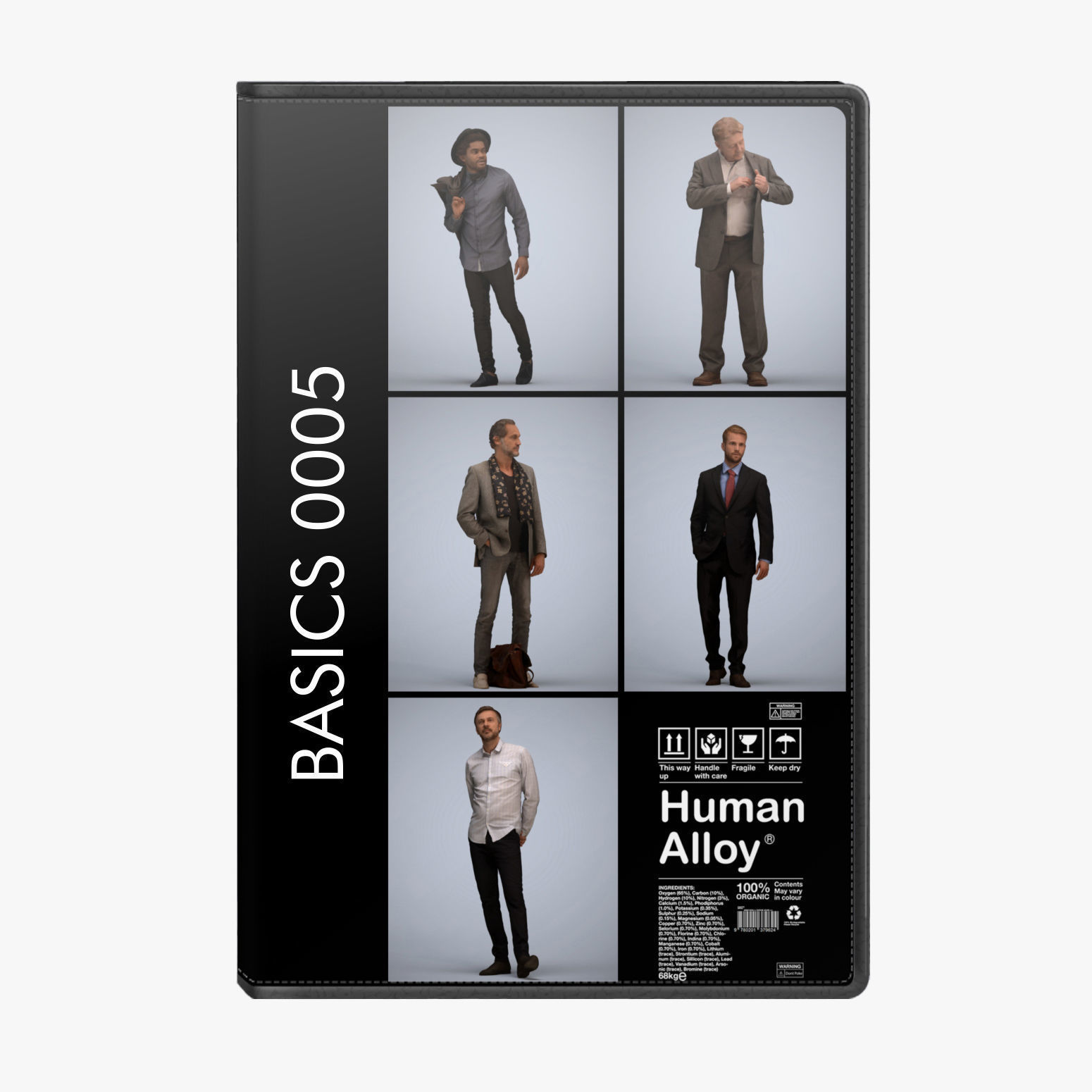 250 People 50pct Discount - Library 1 - Basics0001 -Basics0050 3D Model Collection_8