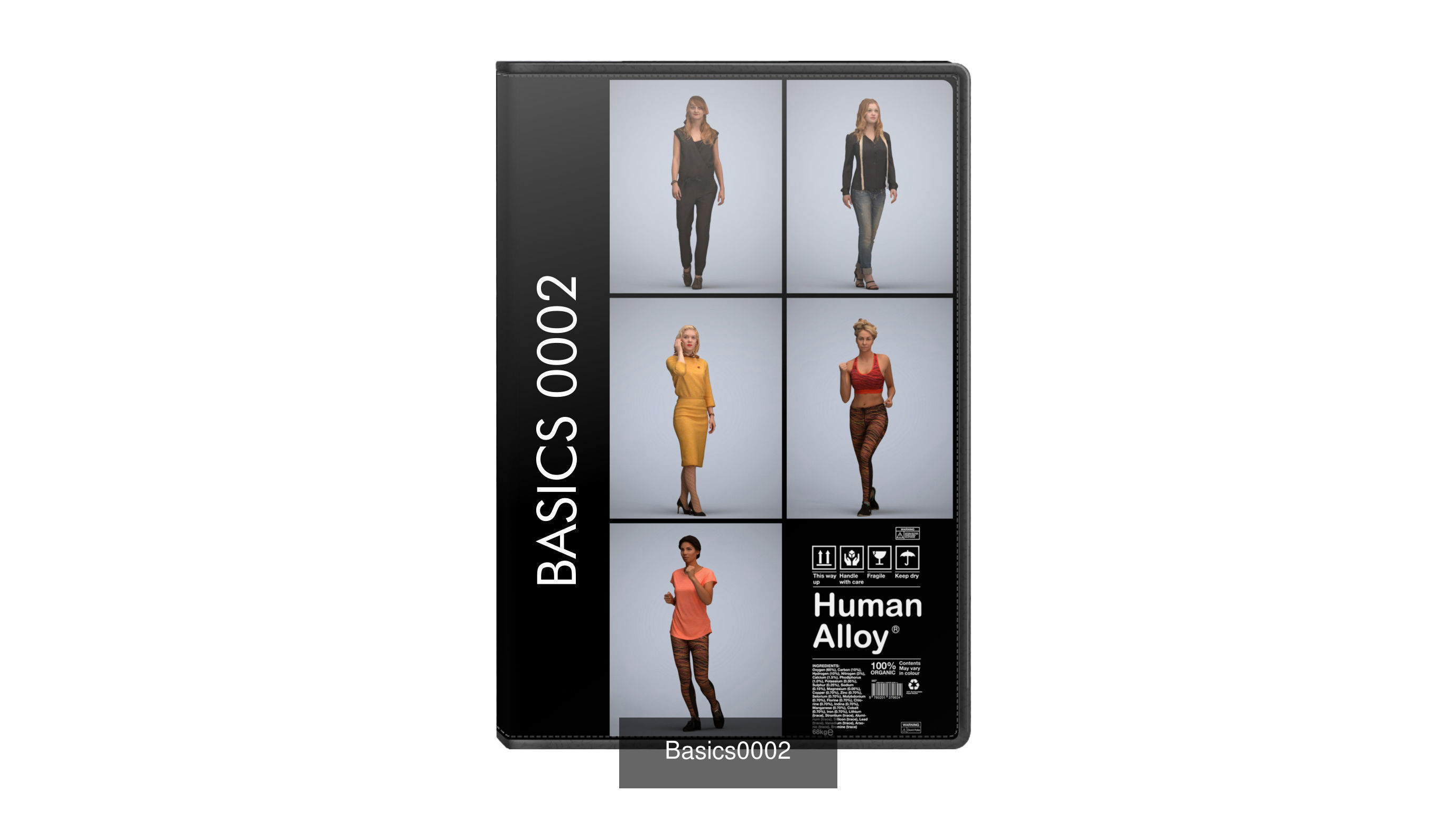 250 People 50pct Discount - Library 1 - Basics0001 -Basics0050 3D Model Collection_7