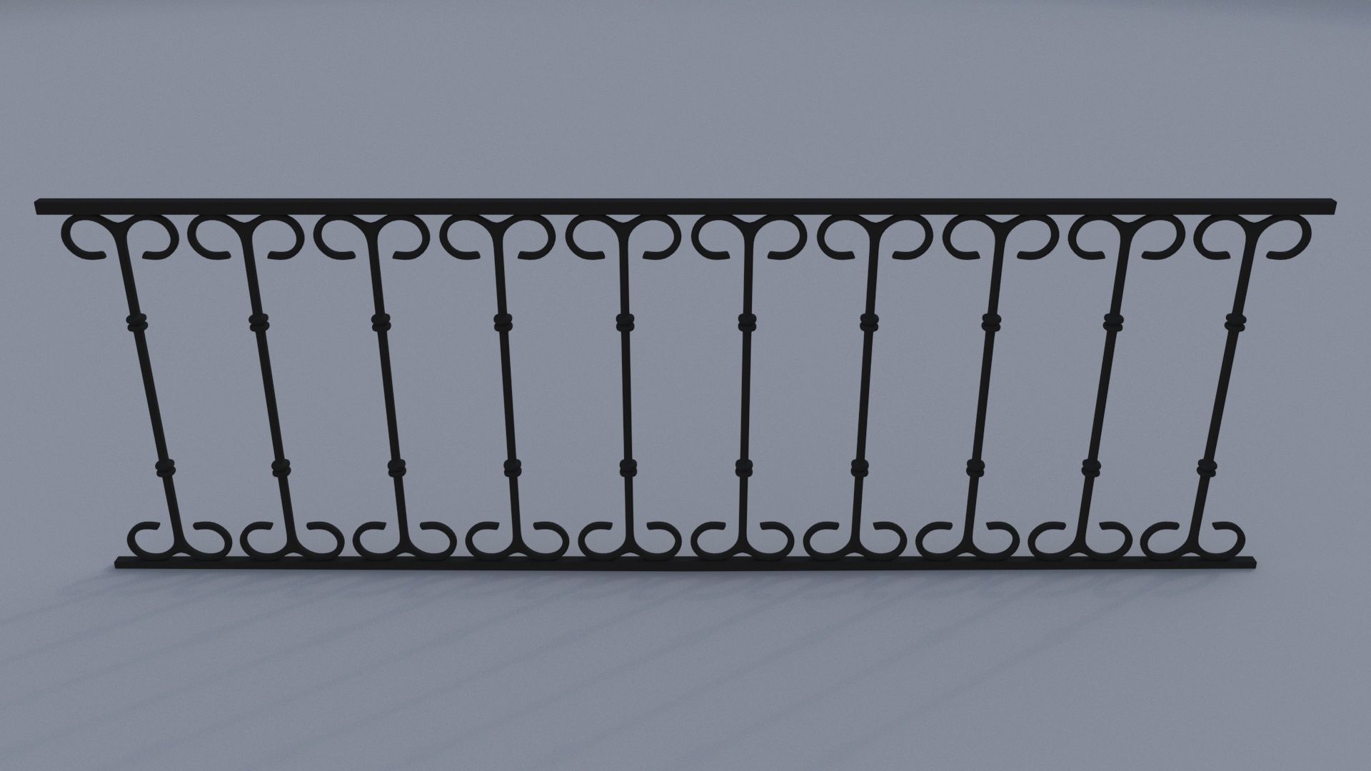FancerailingWindowmetalB 3D model_1