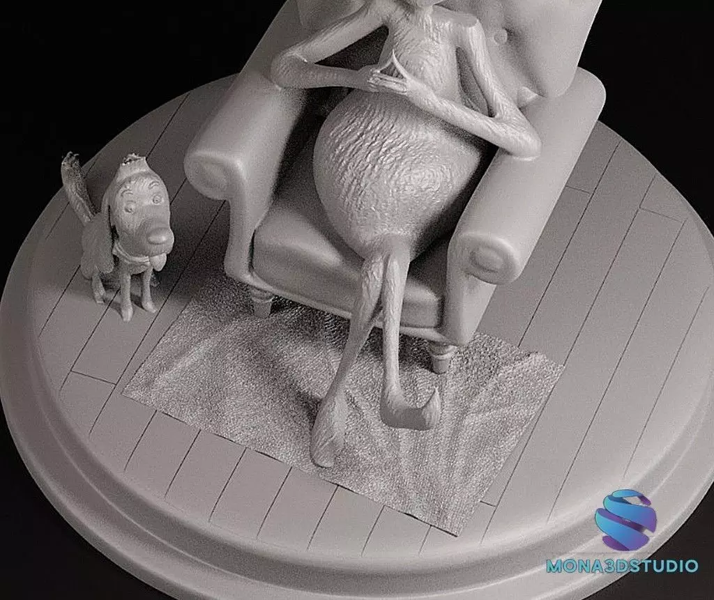 The Grinch 3D Diorama - Christmas Edition 3D print model_9