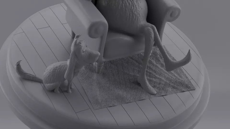 The Grinch 3D Diorama - Christmas Edition 3D print model_10