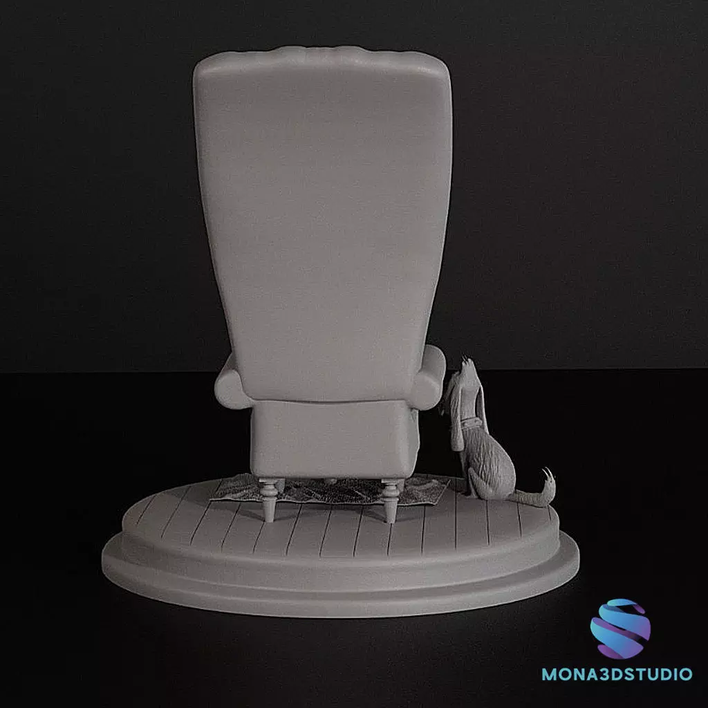 The Grinch 3D Diorama - Christmas Edition 3D print model_3