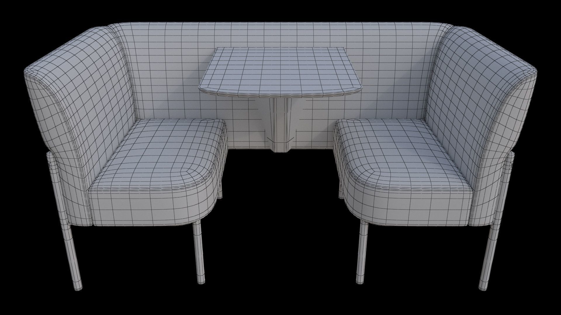 LoungeSittingA 3D model_7