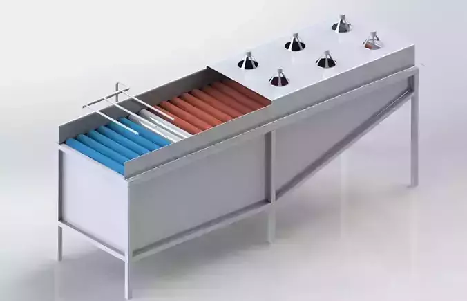  Processing and brushing machine Part 2 3D print model
