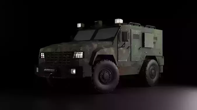 Kamaz-53949 Inspired Russian MRAP
