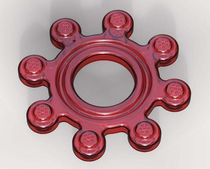 Kids Teeth Toy 02 3D print model_30