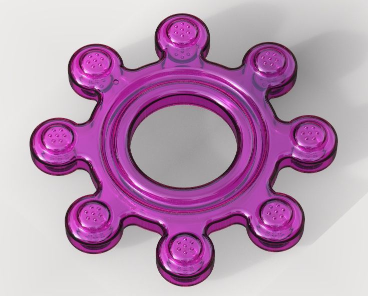 Kids Teeth Toy 02 3D print model_44