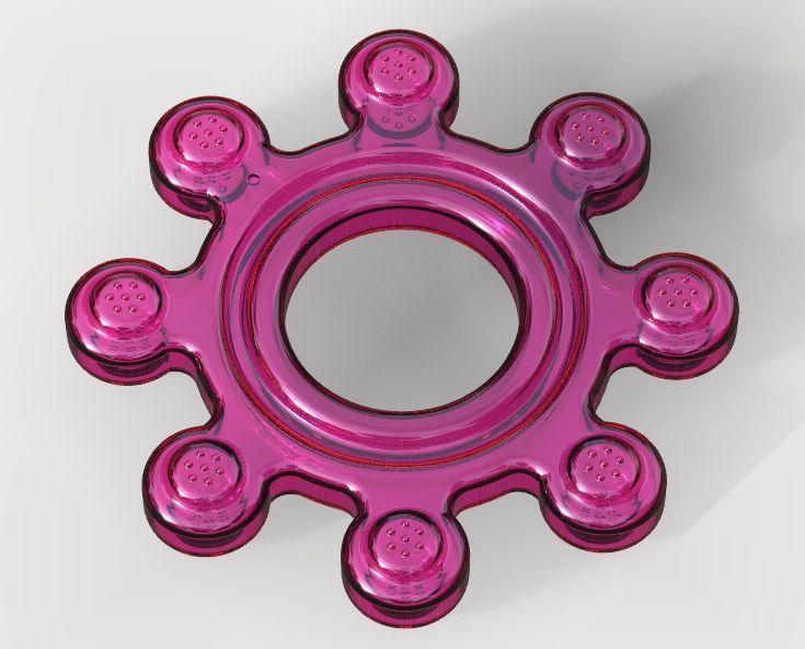 Kids Teeth Toy 02 3D print model_38