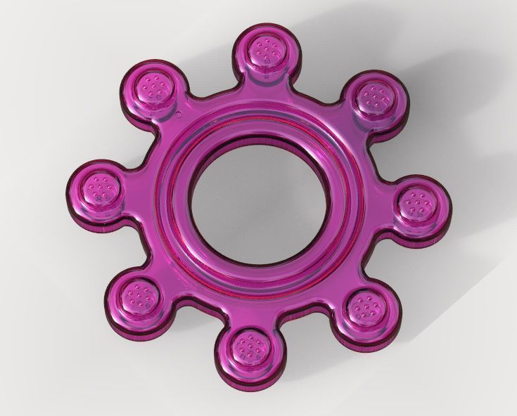 Kids Teeth Toy 02 3D print model_34