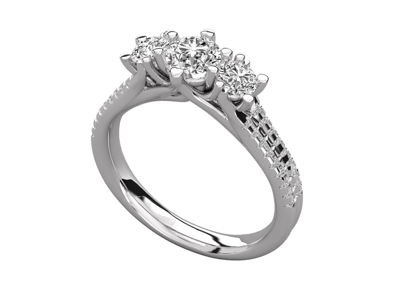 60 Various Modern Ladies and Mens Rings Jewelry Collection 3D print model_12