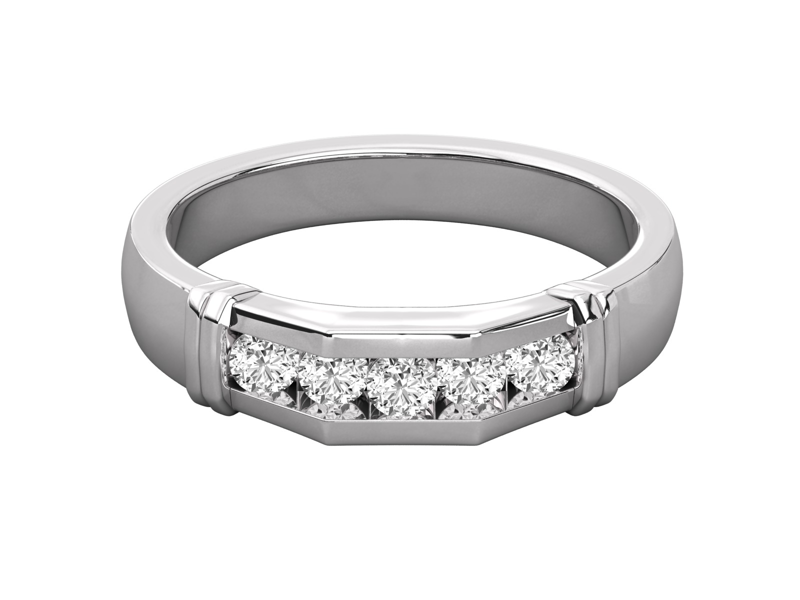 60 Various Modern Ladies and Mens Rings Jewelry Collection 3D print model_19