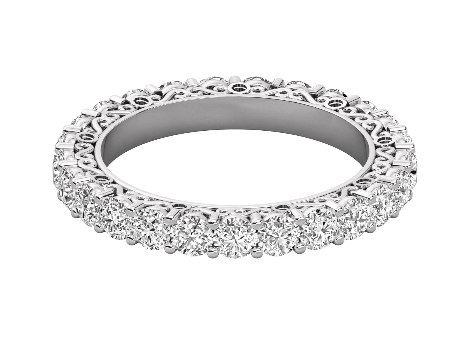 60 Various Modern Ladies and Mens Rings Jewelry Collection 3D print model_16