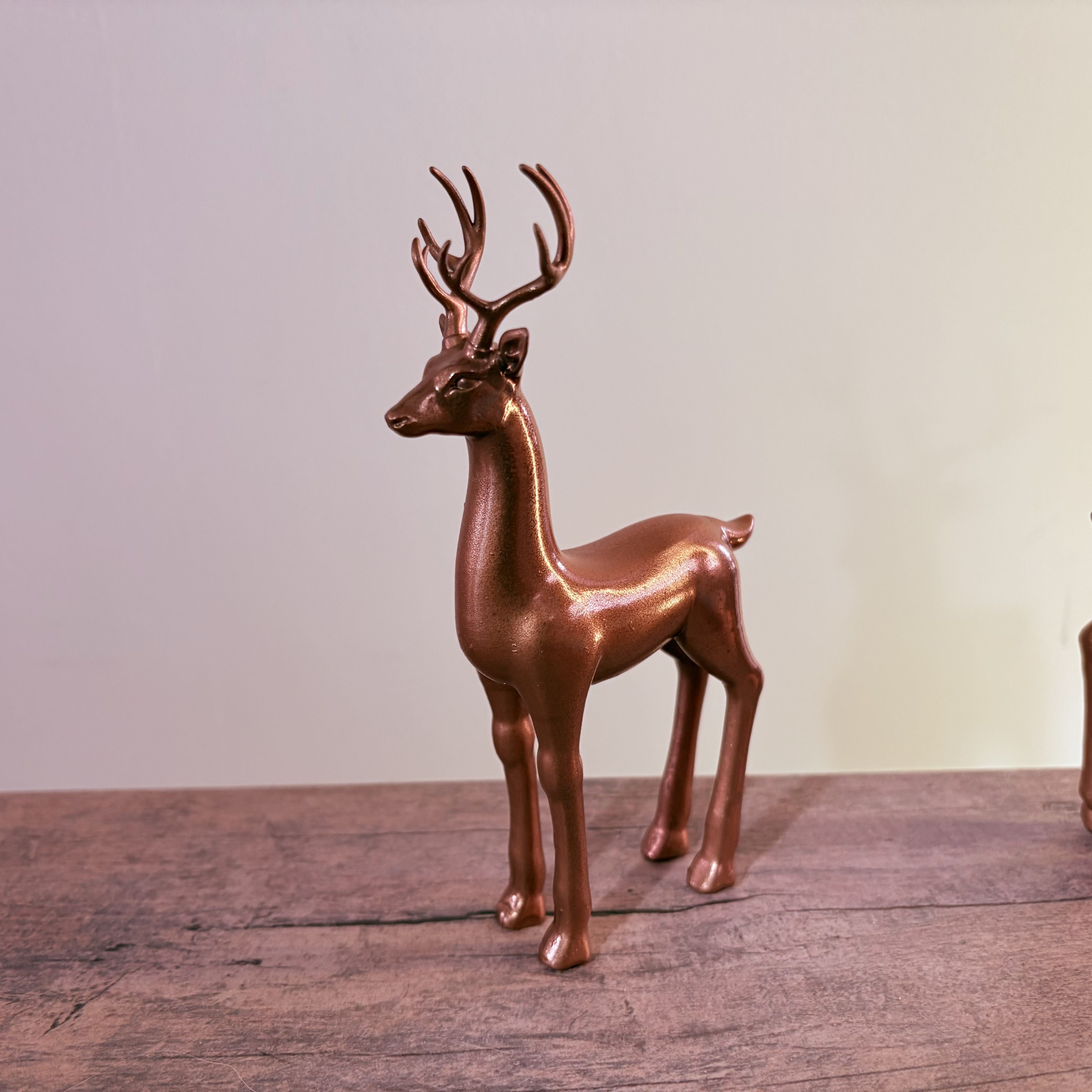 Christmas Deer Art Sculpture Pack 3D print model_10