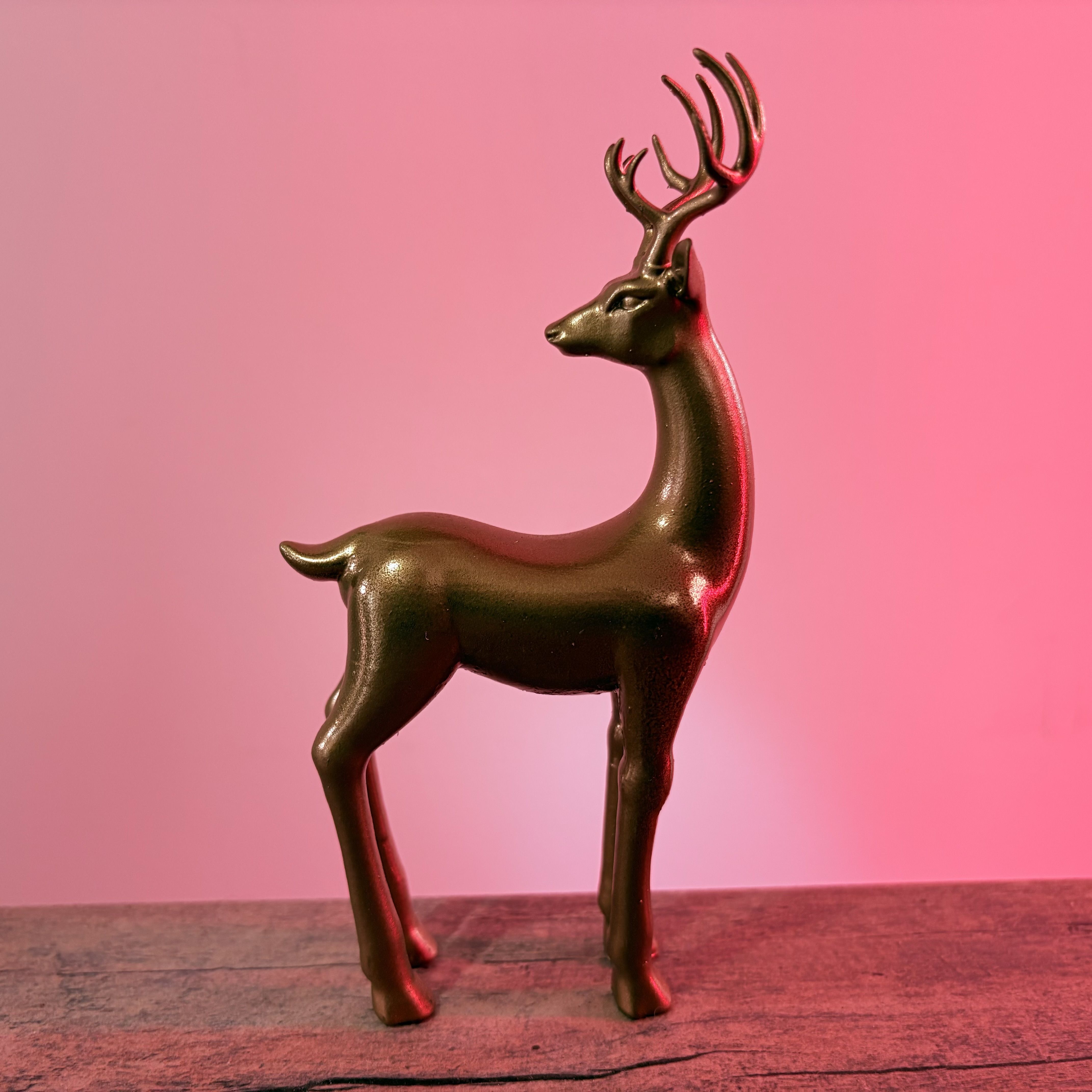 Christmas Deer Art Sculpture Pack 3D print model_6