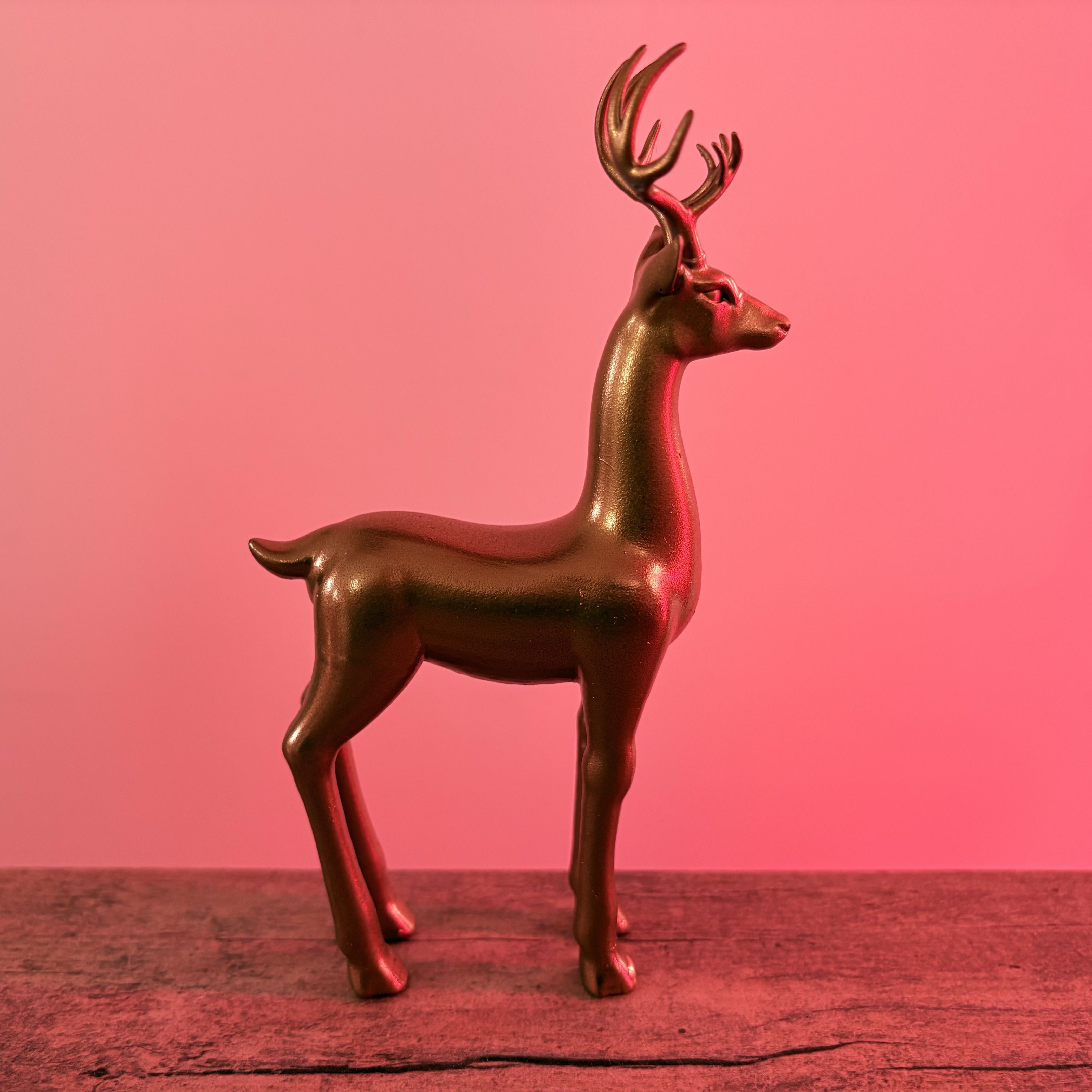 Christmas Deer Art Sculpture Pack 3D print model_7