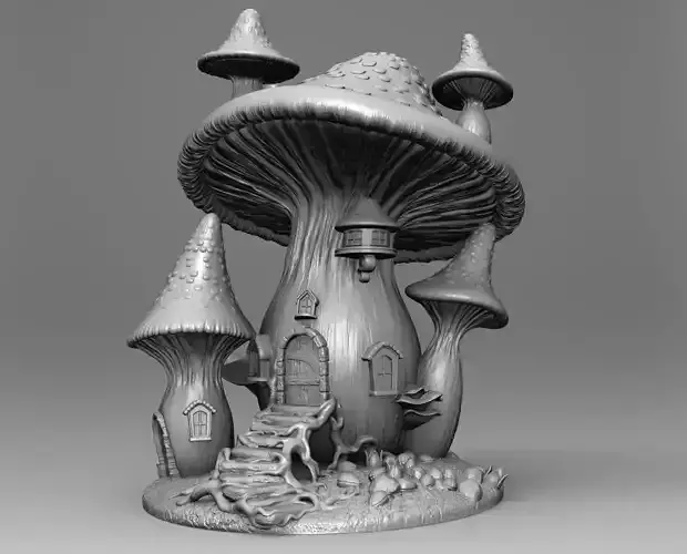 Mushroom house