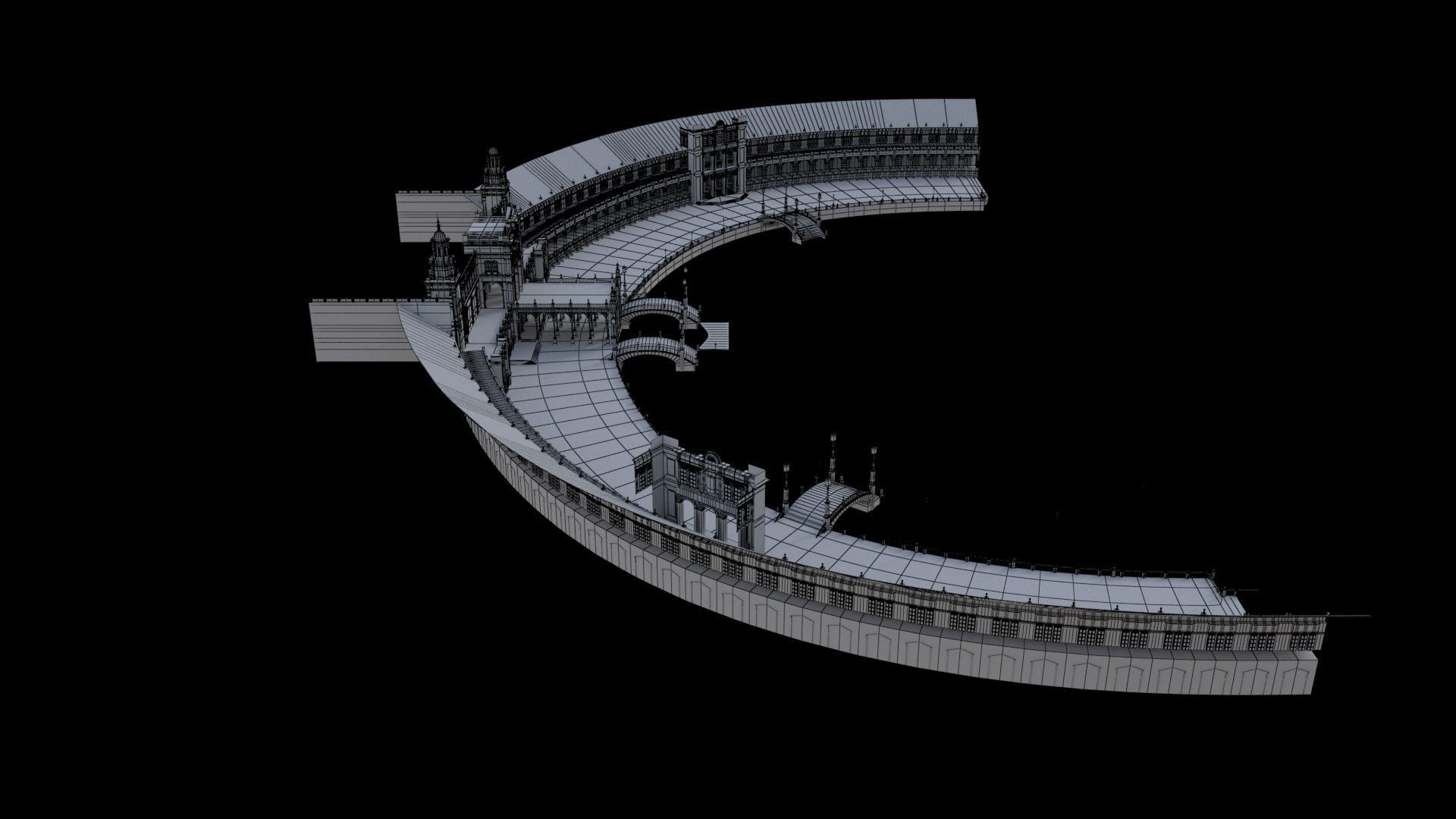 palacecastle 3D model_6