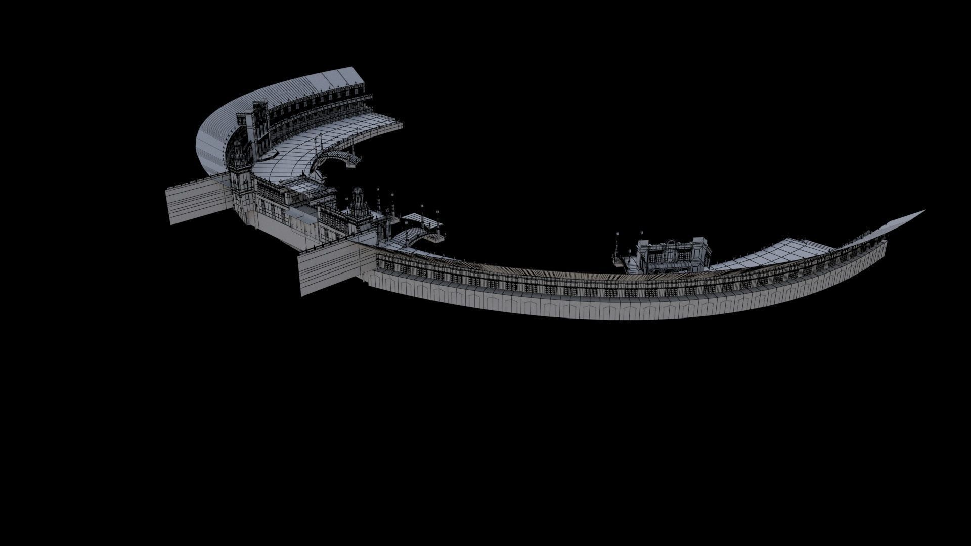 palacecastle 3D model_5