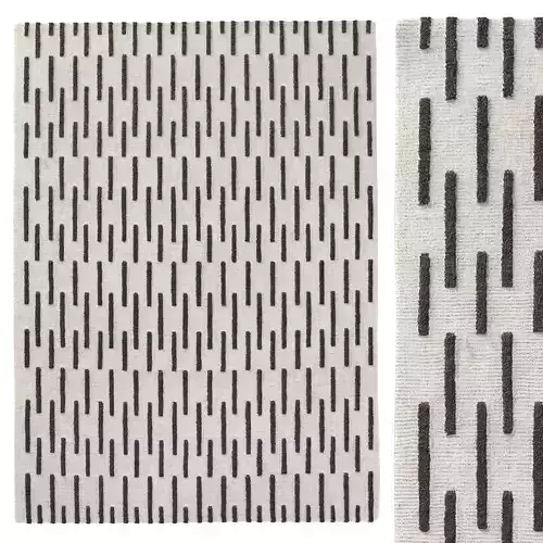 Nika Wool Rug Charcoal