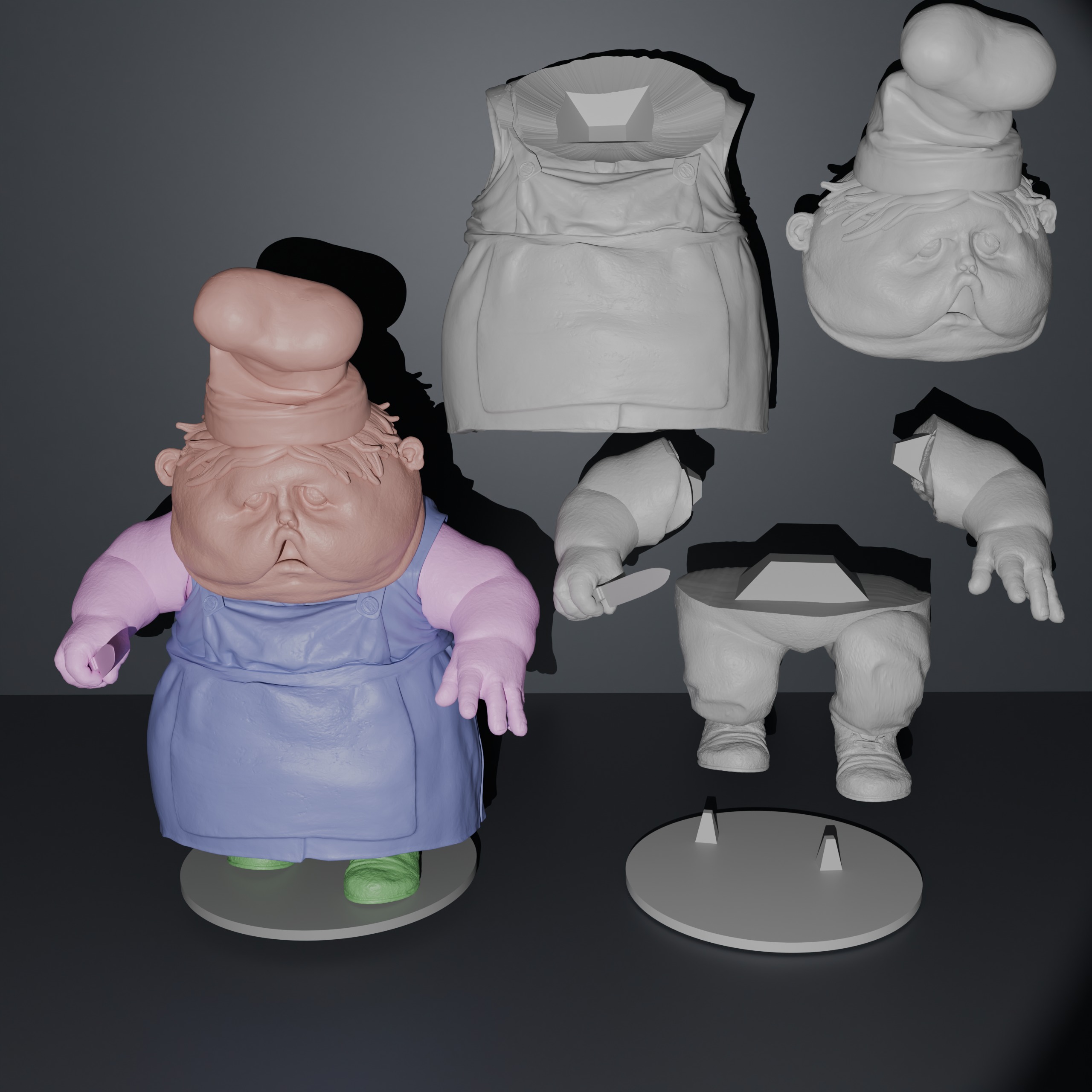 The Chef 1 3D print model_12