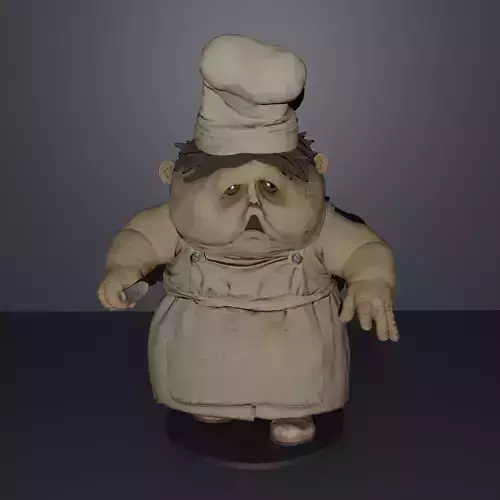 The Chef 1 3D print model