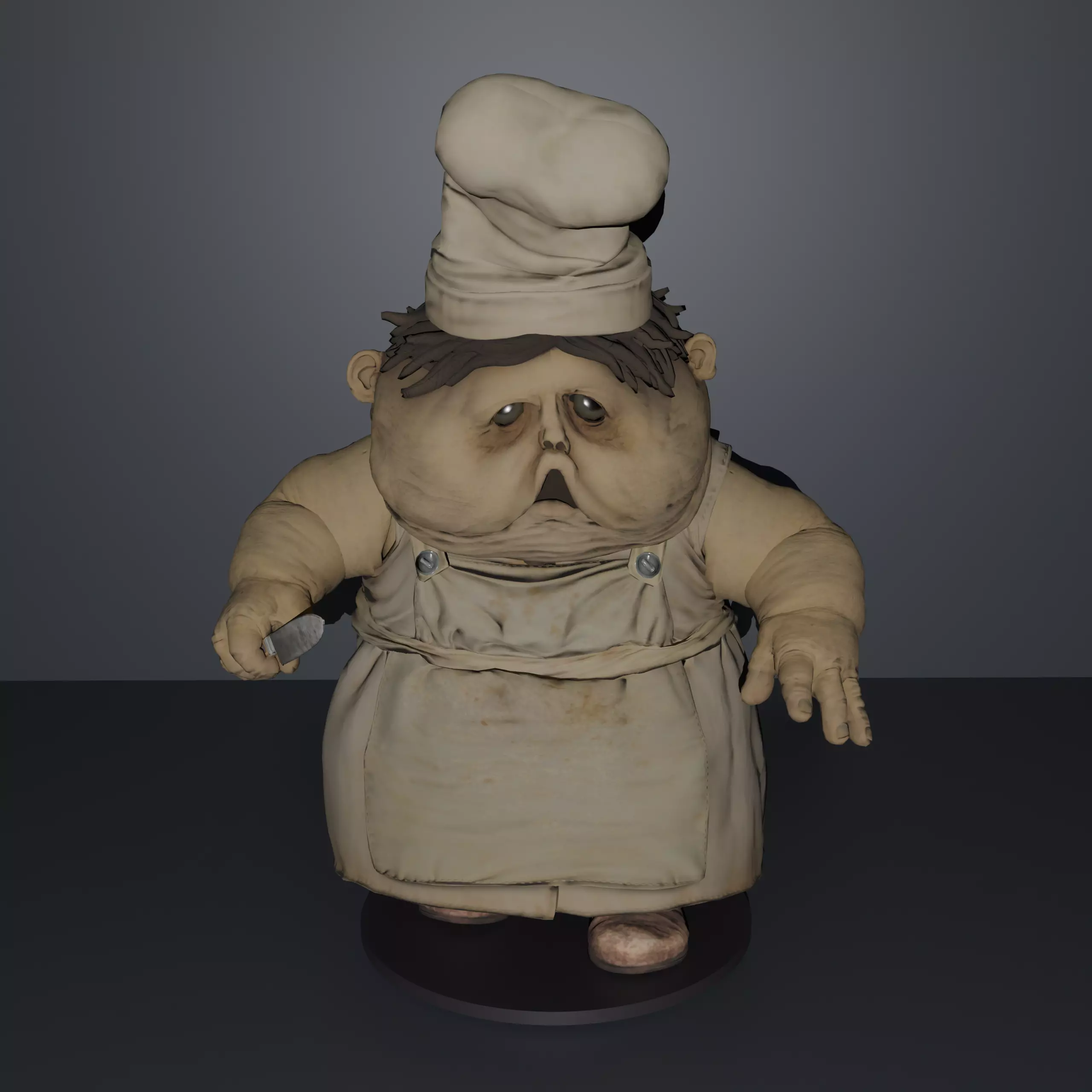 The Chef 1 3D print model_0