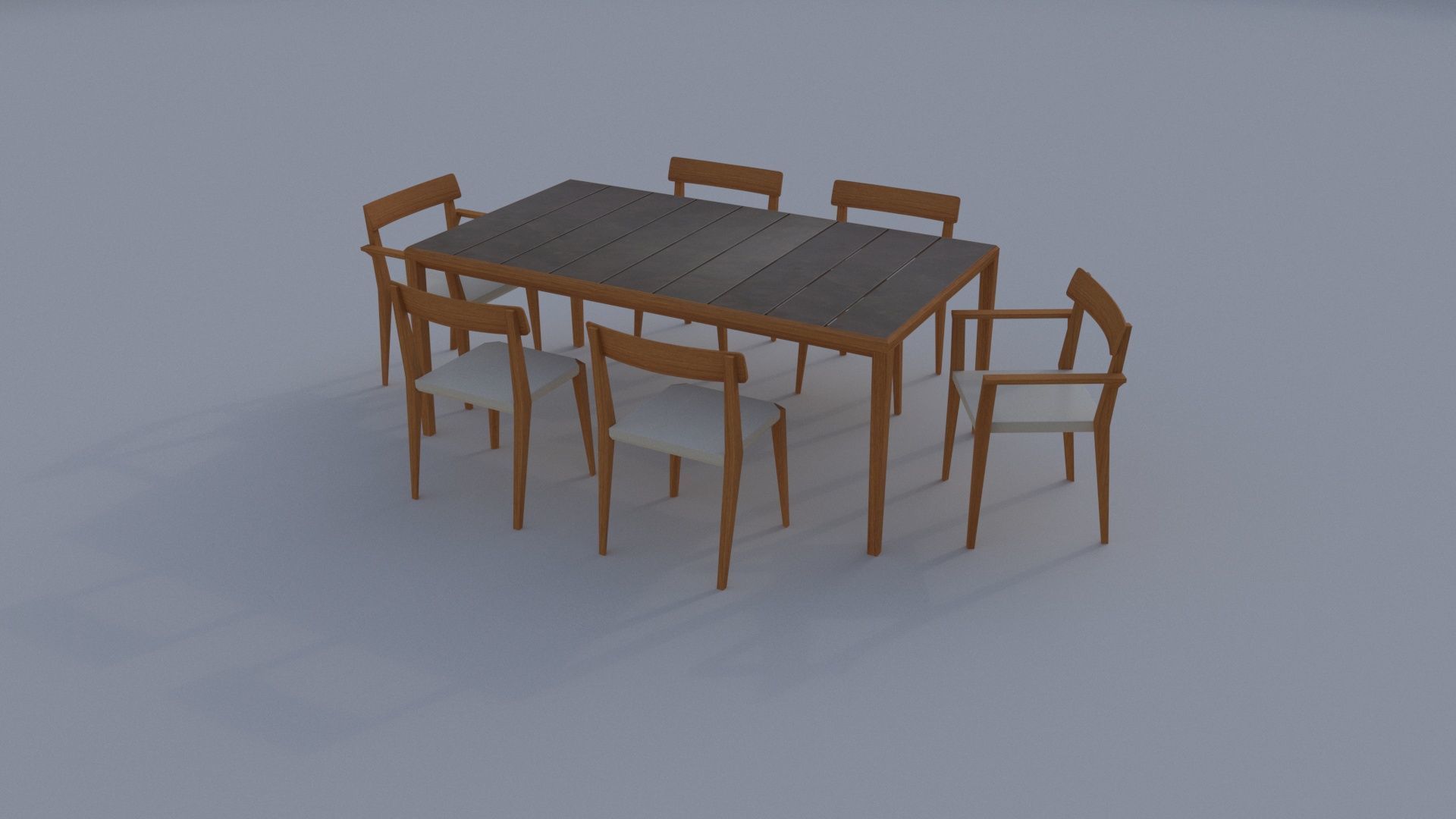 rodatekatablechairs 3D model_1