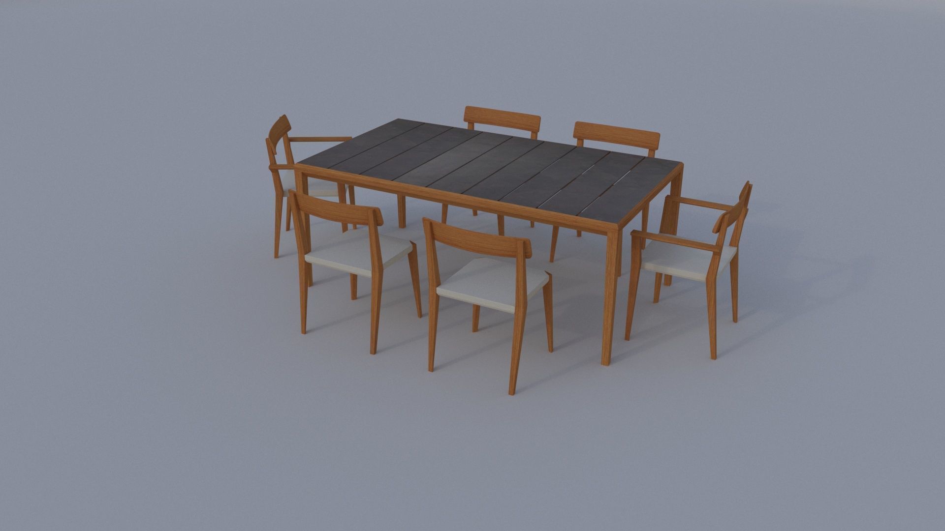rodatekatablechairs 3D model_4