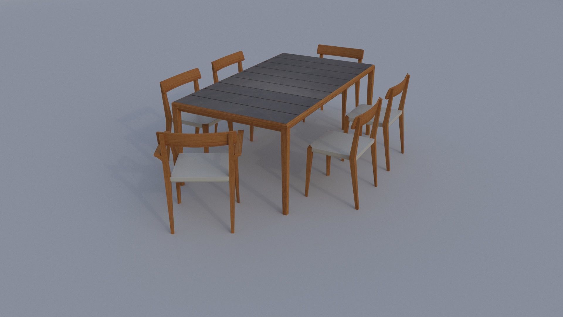 rodatekatablechairs 3D model_2