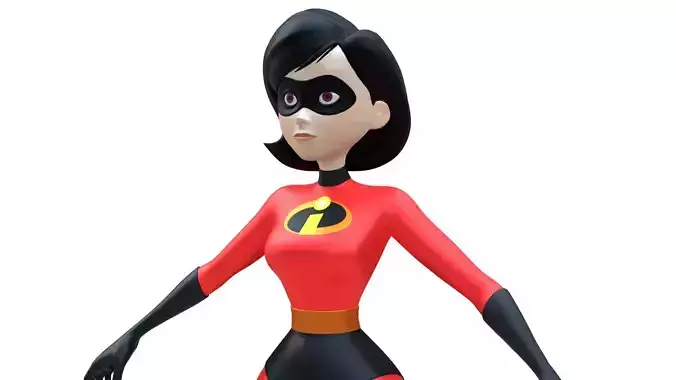 ElasticGirl - Helen Parr 3D model