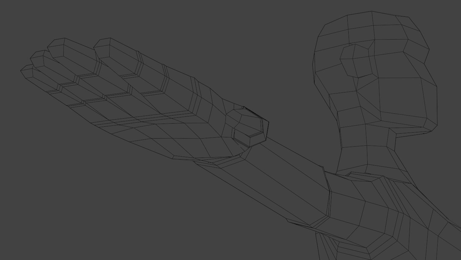 Low Poly Female Stylized Character  Free low-poly 3D model_23