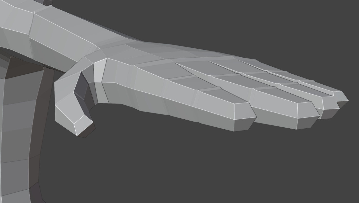 Low Poly Female Stylized Character  Free low-poly 3D model_25