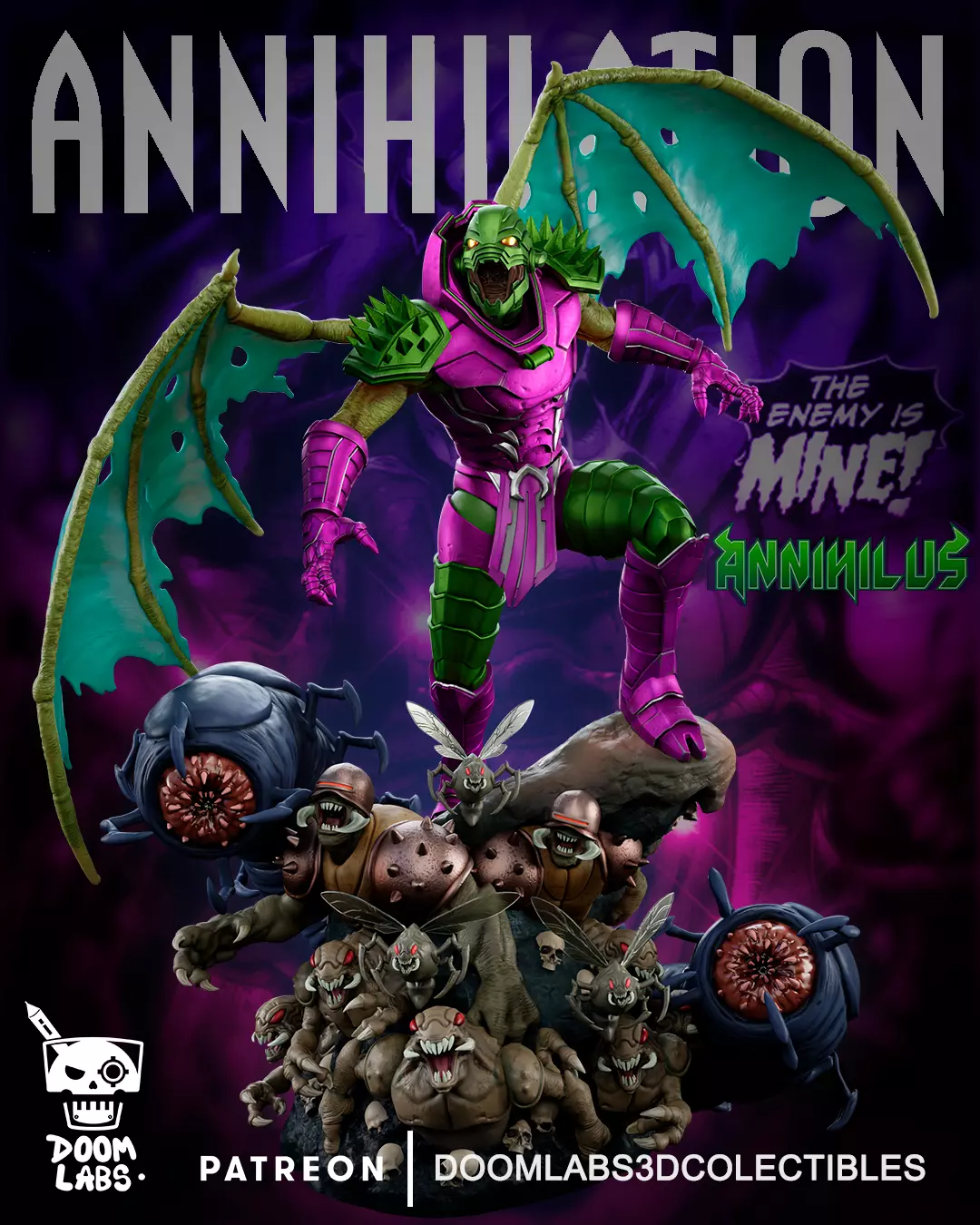 Annihilus 3D print model_0