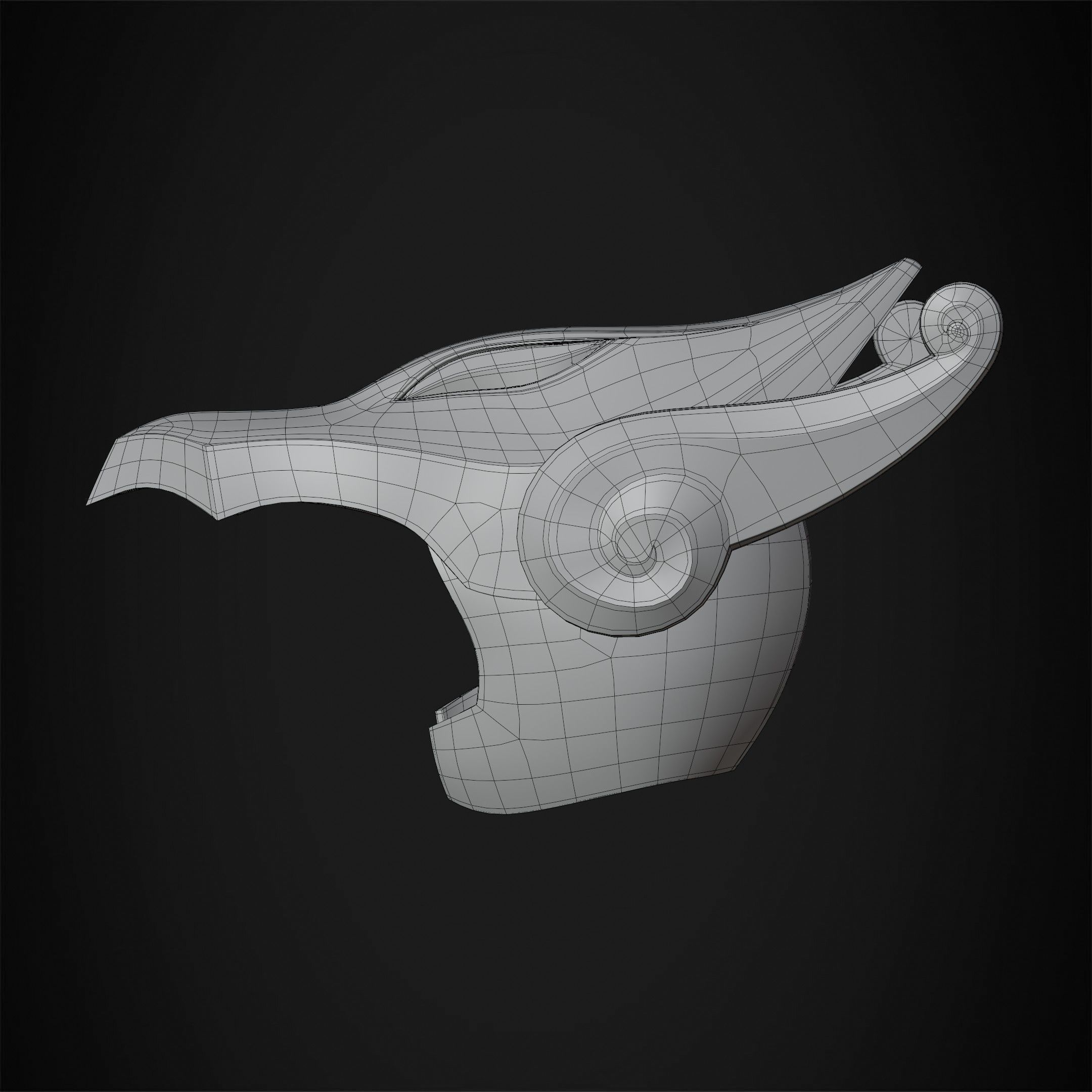 Saint Seiya Pegasus Seiya Helmet for Cosplay 3D print model_18