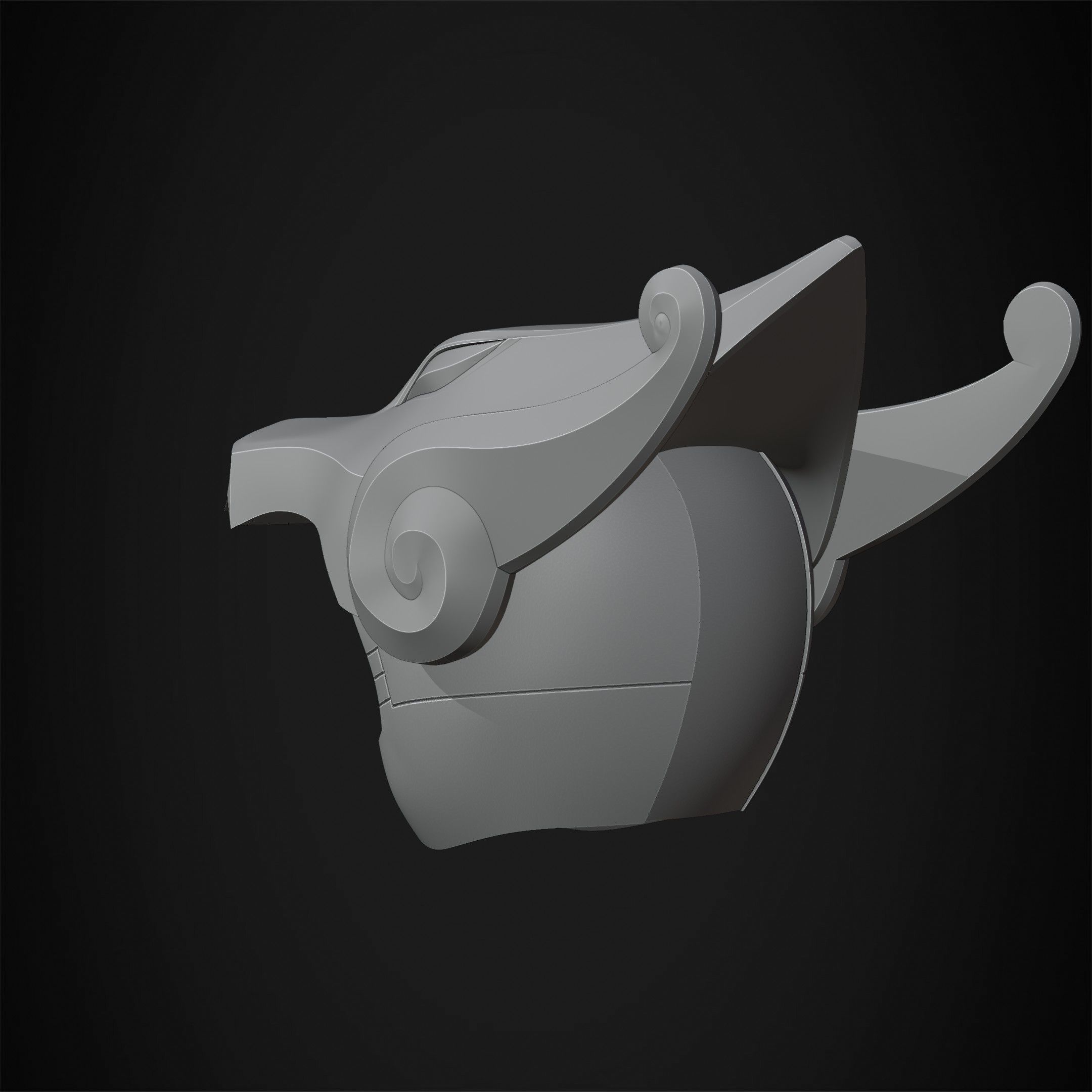 Saint Seiya Pegasus Seiya Helmet for Cosplay 3D print model_19