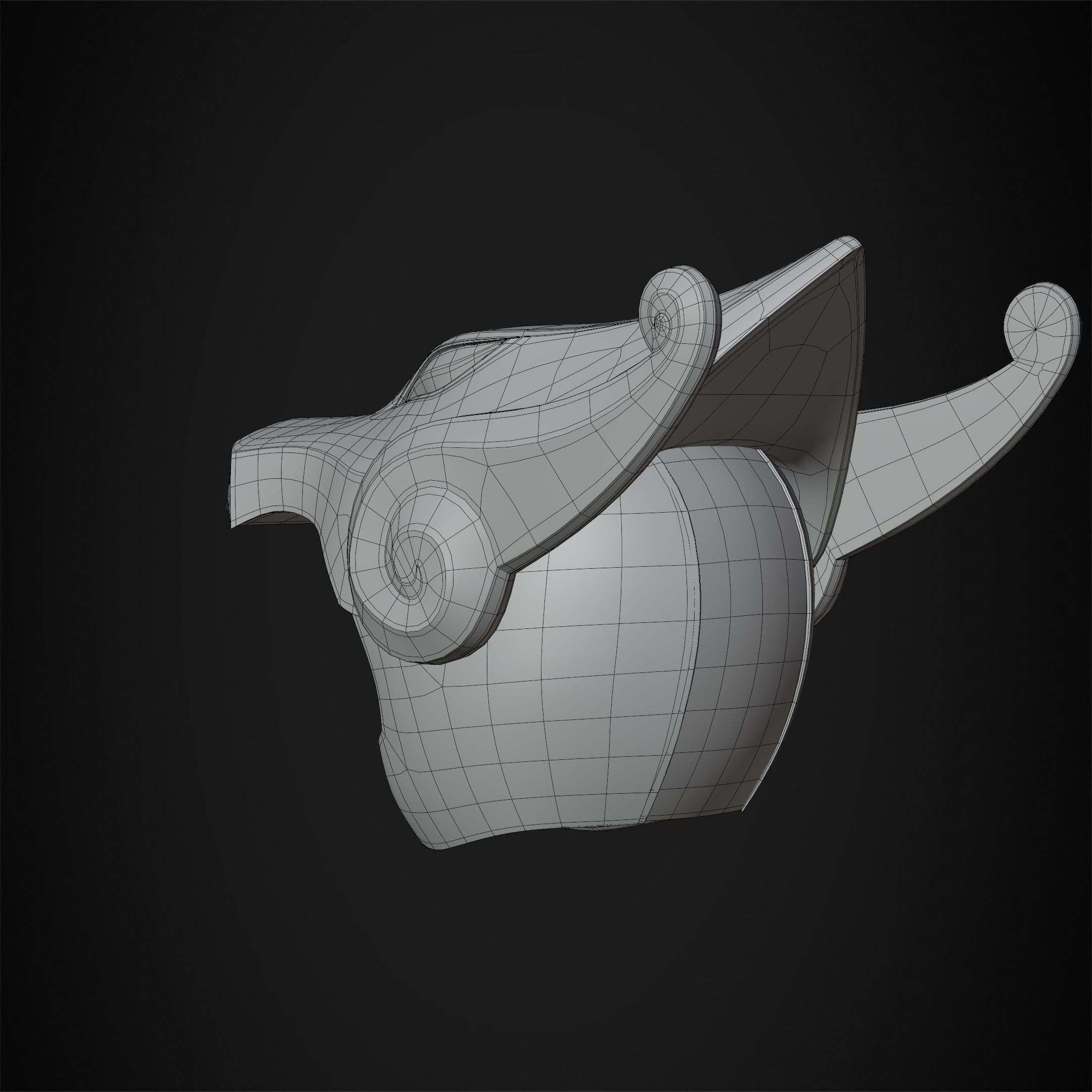 Saint Seiya Pegasus Seiya Helmet for Cosplay 3D print model_20